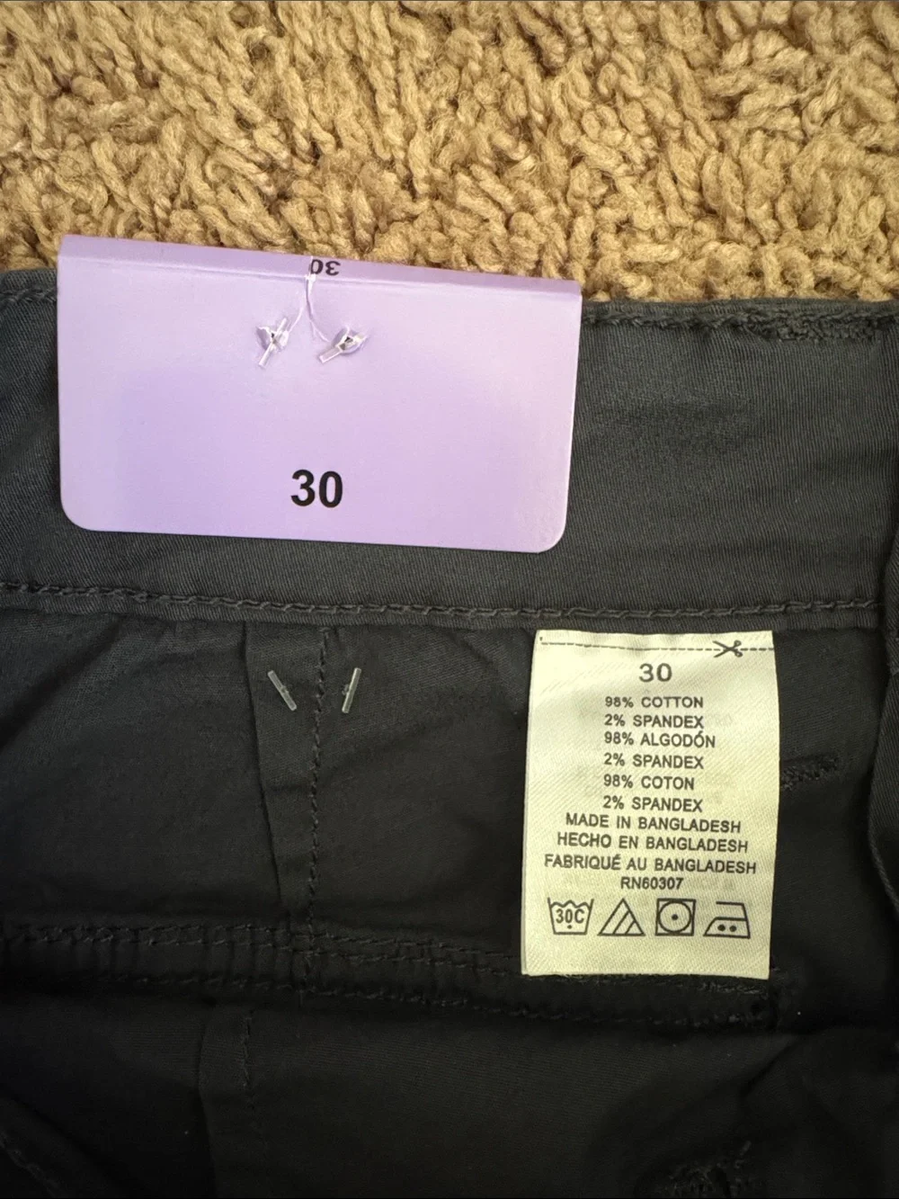 NWT! UNIONBAY Men’s Navy Blue Cargo Shorts
